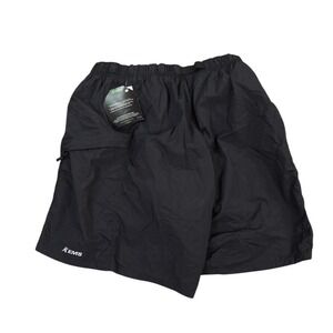 EMS‎ Biker Baggies Cycling Shorts Womens Large Black Chamois Padded Loose